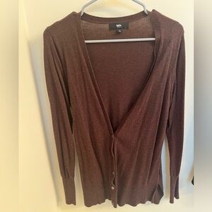 Mossimo Supply Co. Deep Brown Cardigan